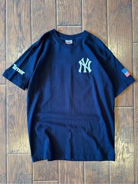 New York Yankees Navy Short Sleeve Tee